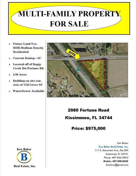 2080 Fortune Rd, Kissimmee, FL for sale - Primary Photo - Image 1 of 1