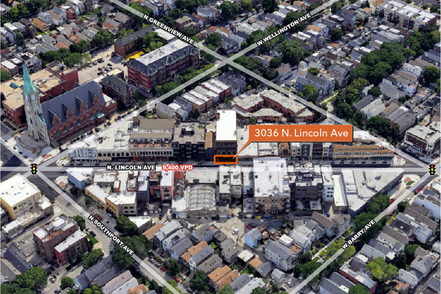 3036 N Lincoln Ave, Chicago, IL for lease - Building Photo - Image 1 of 2