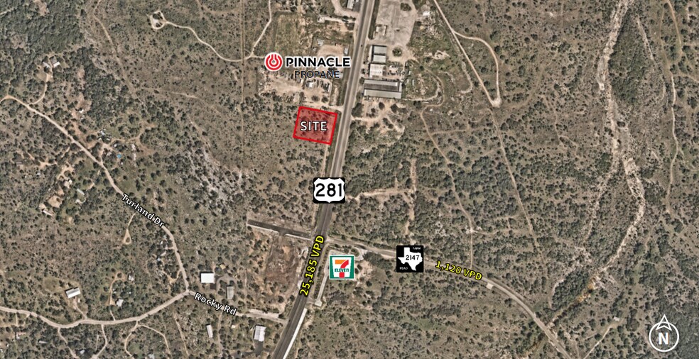 S US HWY 281, Marble Falls, TX for sale - Building Photo - Image 1 of 1