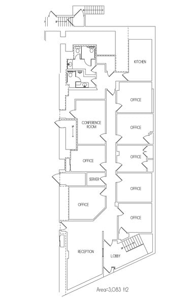 1240 Main Ave, Clifton, NJ for lease - Floor Plan - Image 2 of 3
