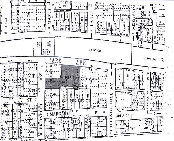 180 W Park Ave, Elmhurst, IL for lease - Plat Map - Image 3 of 3