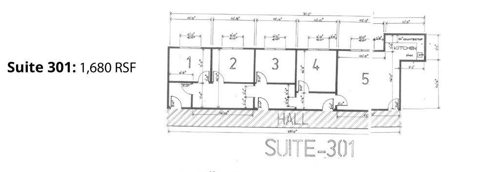 3679 Motor Ave, Los Angeles, CA for lease - Floor Plan - Image 2 of 2