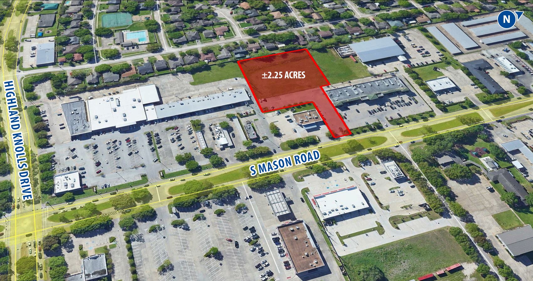 0 S Mason Rd, Katy, TX for sale Aerial- Image 1 of 1