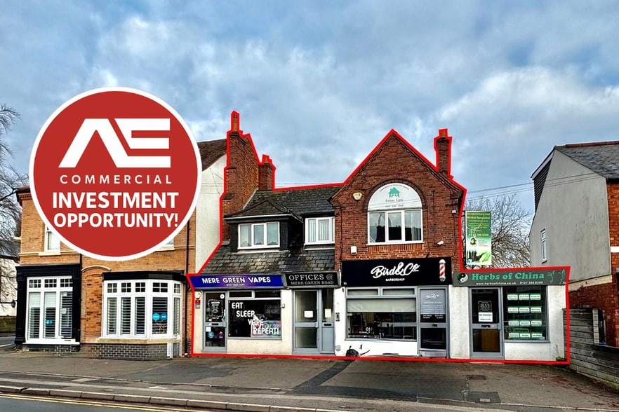 67-71 Mere Green Rd, Sutton Coldfield for sale - Building Photo - Image 1 of 6