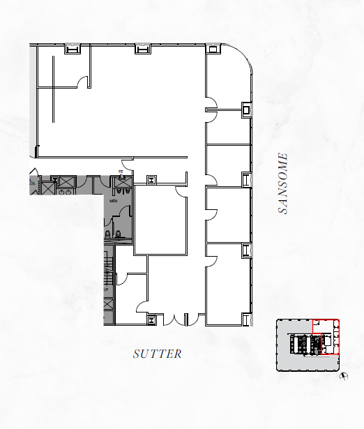 1 Sansome St, San Francisco, CA for lease Floor Plan- Image 1 of 1