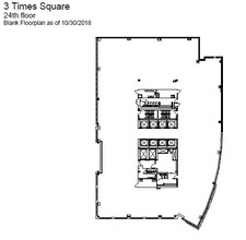 3 Times Sq, New York, NY for lease Floor Plan- Image 1 of 1