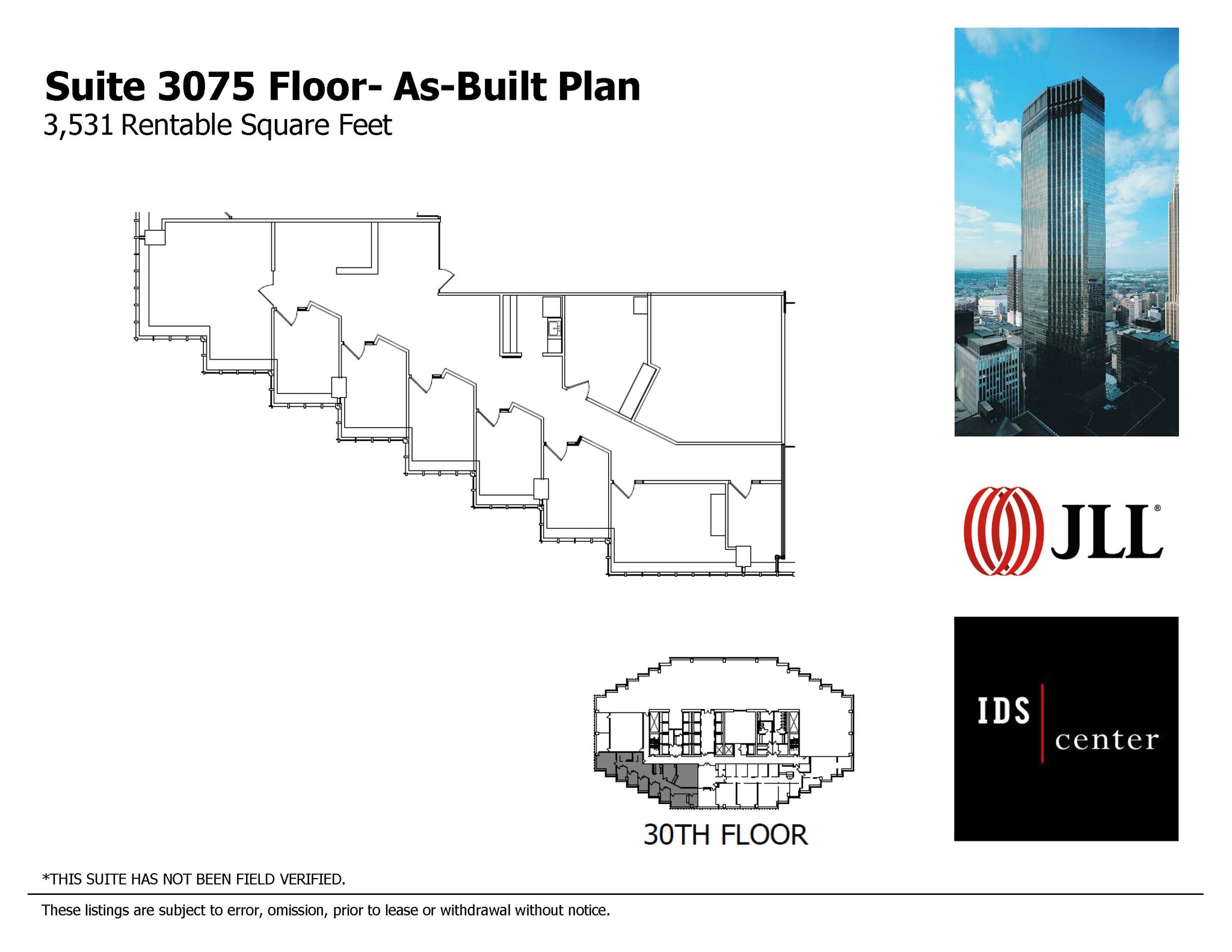 80 S 8th St, Minneapolis, MN for lease Floor Plan- Image 1 of 1