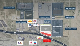 Freeway Fronting Retail Development - Warehouse