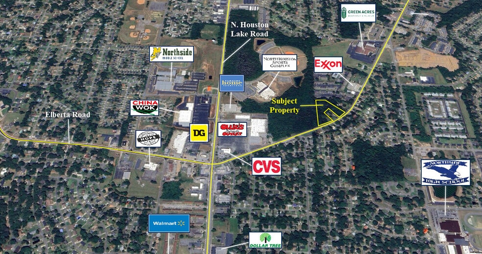 Elberta Rd, Warner Robins, GA for sale - Building Photo - Image 2 of 2