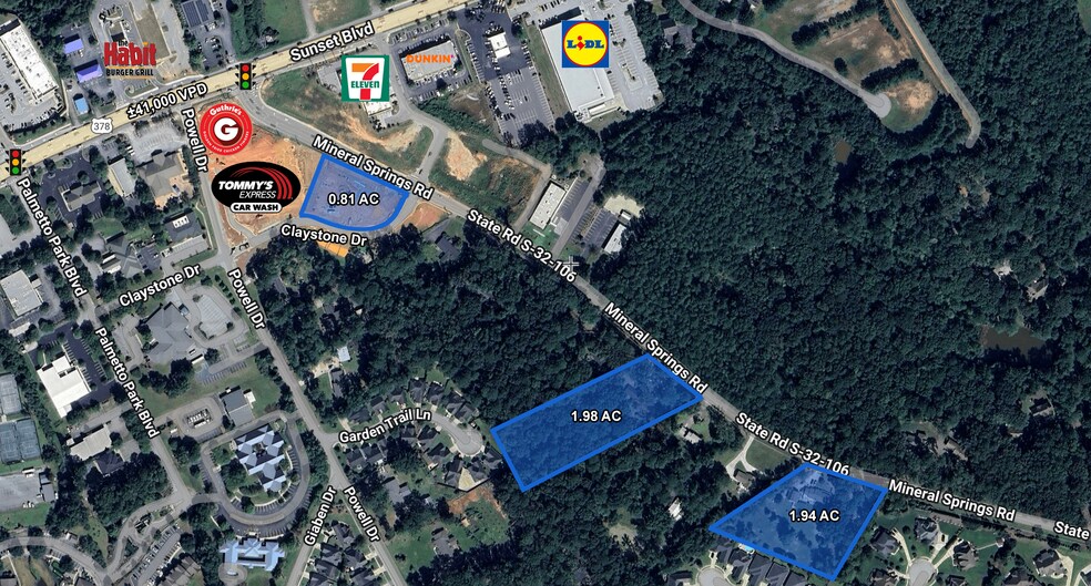 2484 Mineral Springs Rd, Lexington, SC for sale - Primary Photo - Image 1 of 2