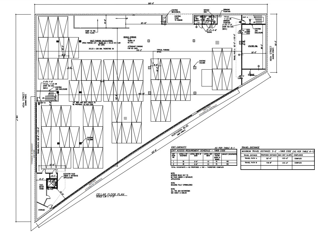 45-01 Northern Blvd, Long Island City, NY for lease Floor Plan- Image 1 of 1