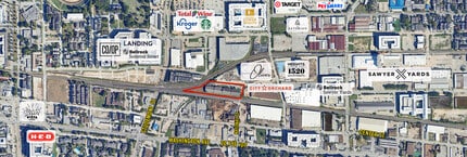 1200 National St, Houston, TX - Aerial map view - Image1