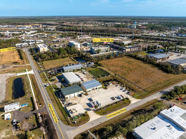 120 Commercial Dr, Saint Augustine, FL for lease - Aerial - Image 3 of 16