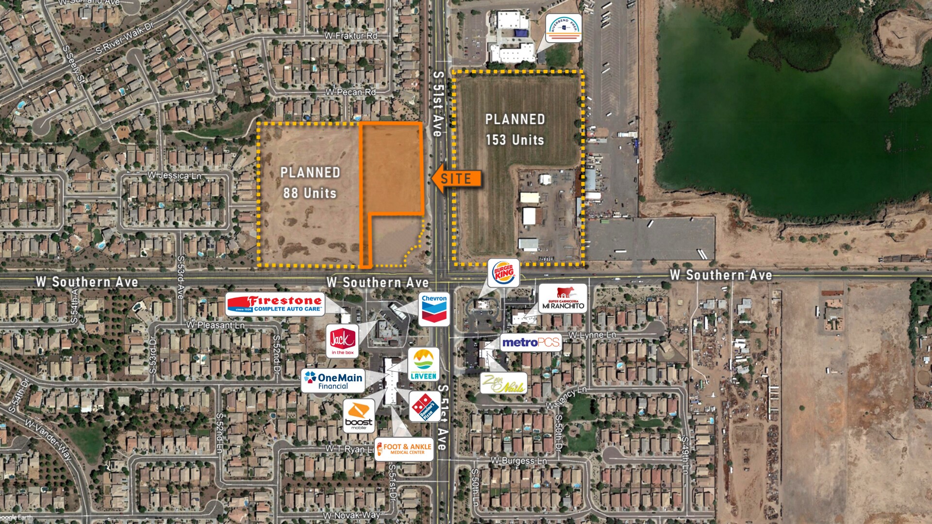 N NWC 51st Ave & Southern Ave, Laveen, AZ 85339 Land for Sale