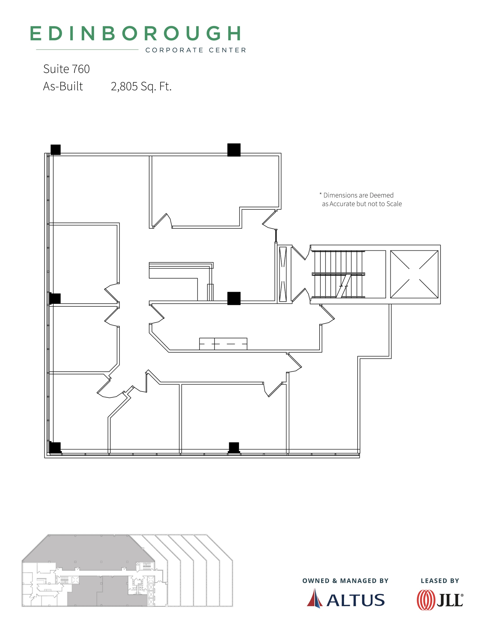3300 Edinborough Way, Edina, MN for lease Floor Plan- Image 1 of 1