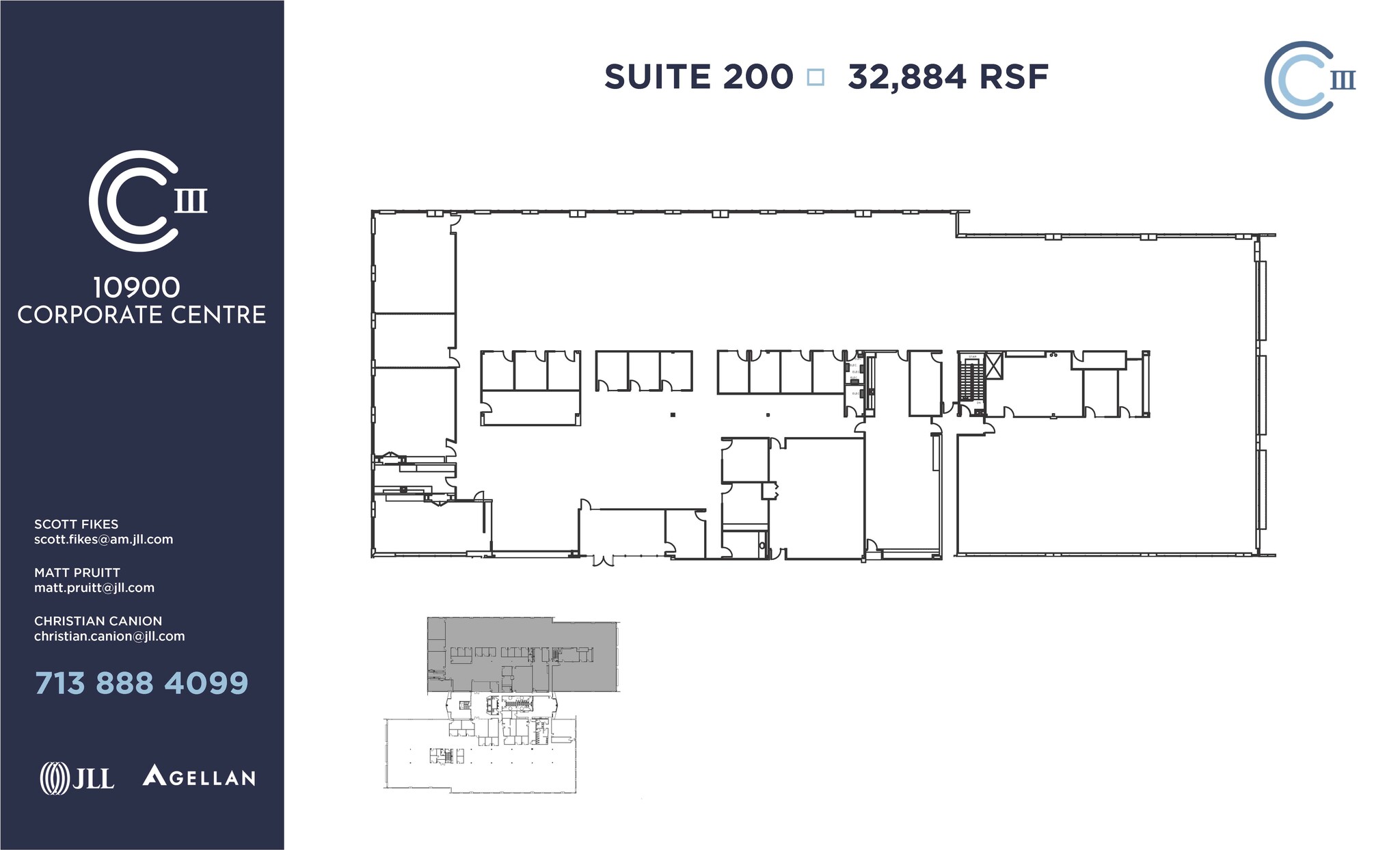 10900 Corporate Centre Dr, Houston, TX for lease Floor Plan- Image 1 of 1