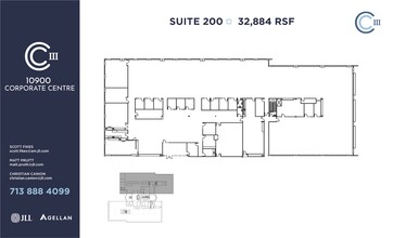 10900 Corporate Centre Dr, Houston, TX for lease Floor Plan- Image 1 of 1