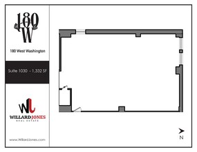 180 W Washington St, Chicago, IL for lease Floor Plan- Image 1 of 1