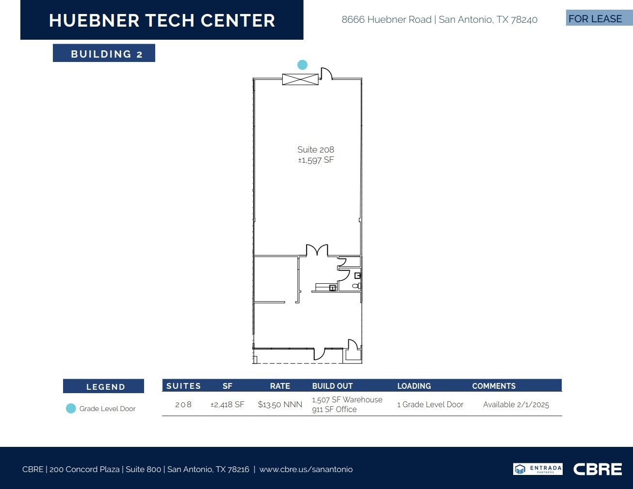 8666 Huebner Rd, San Antonio, TX for lease Floor Plan- Image 1 of 1