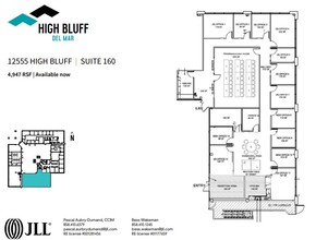 12555 High Bluff Dr, San Diego, CA for lease Floor Plan- Image 1 of 2