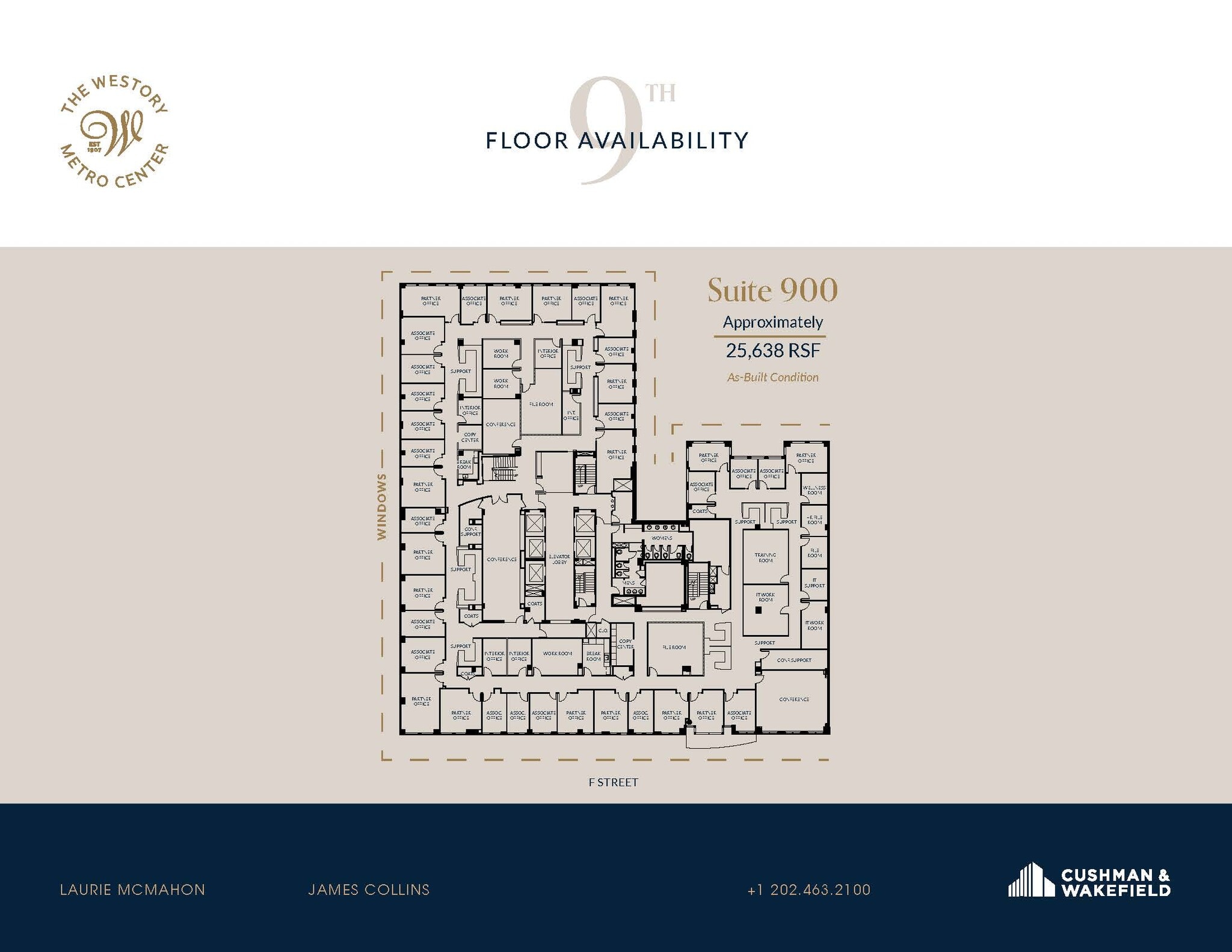 607 14th St NW, Washington, DC for lease Floor Plan- Image 1 of 2