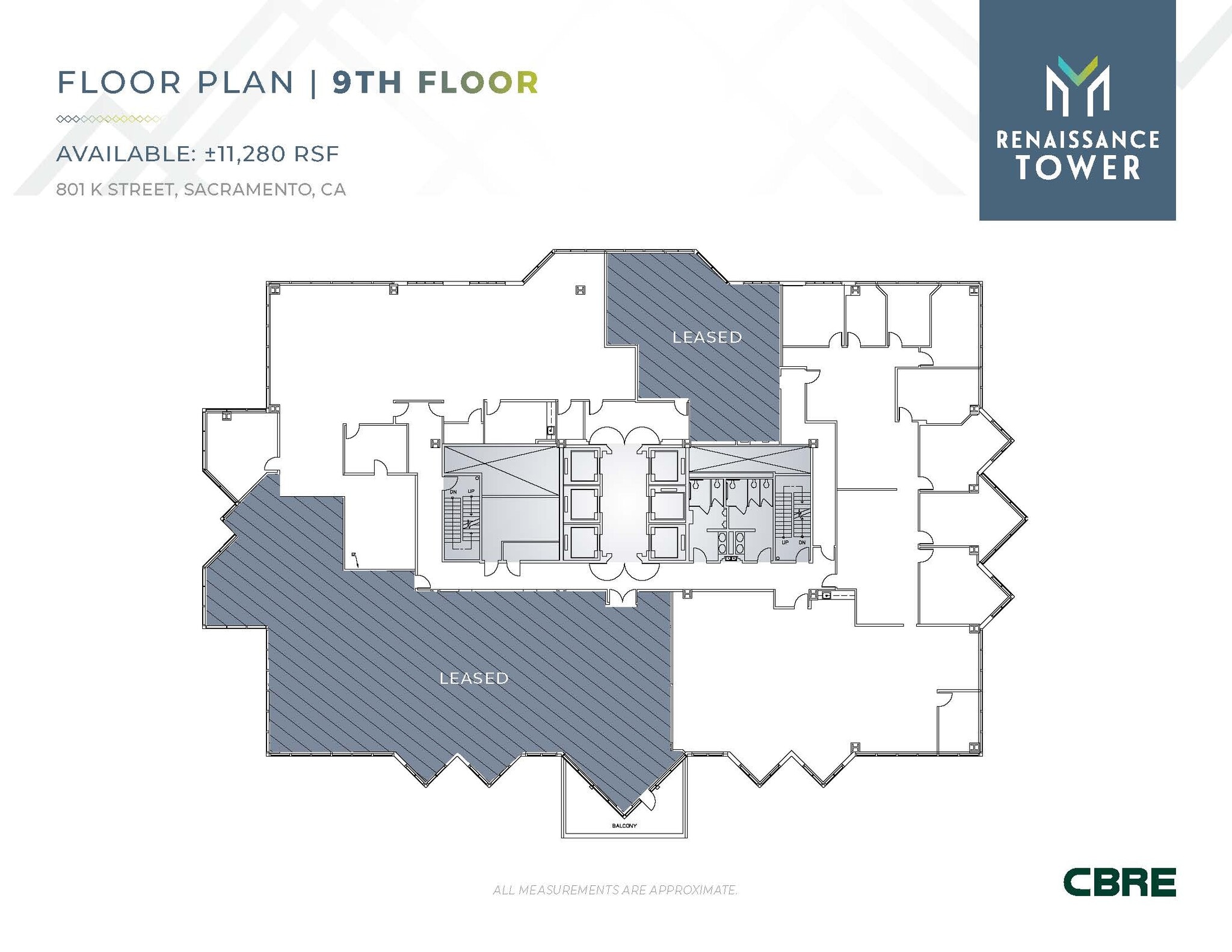 801 K St, Sacramento, CA for lease Floor Plan- Image 1 of 2