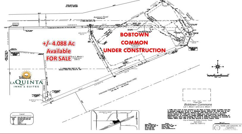 IH-30, Garland, TX for sale - Site Plan - Image 2 of 6