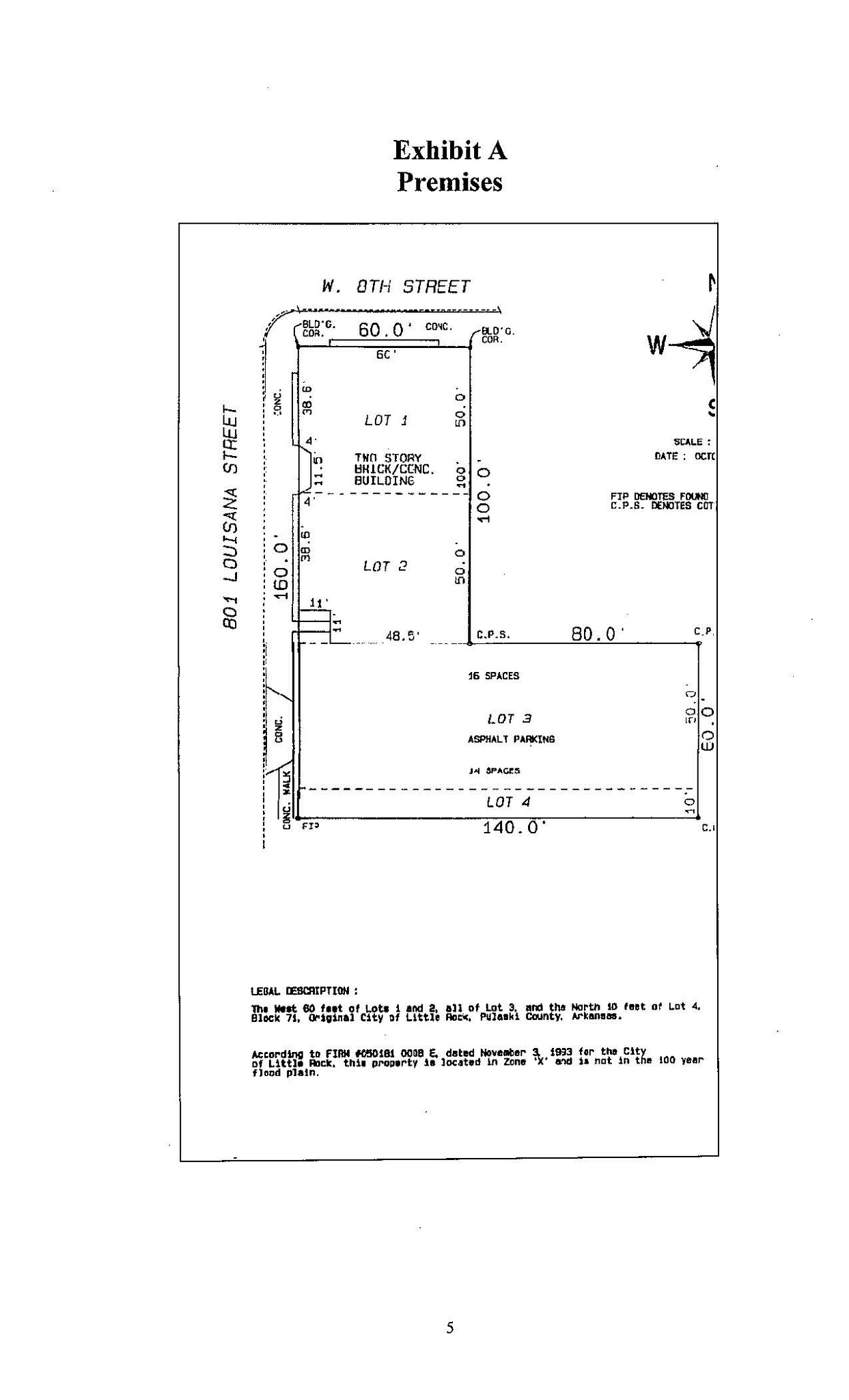 801 Louisiana, Little Rock, AR for sale Building Photo- Image 1 of 1