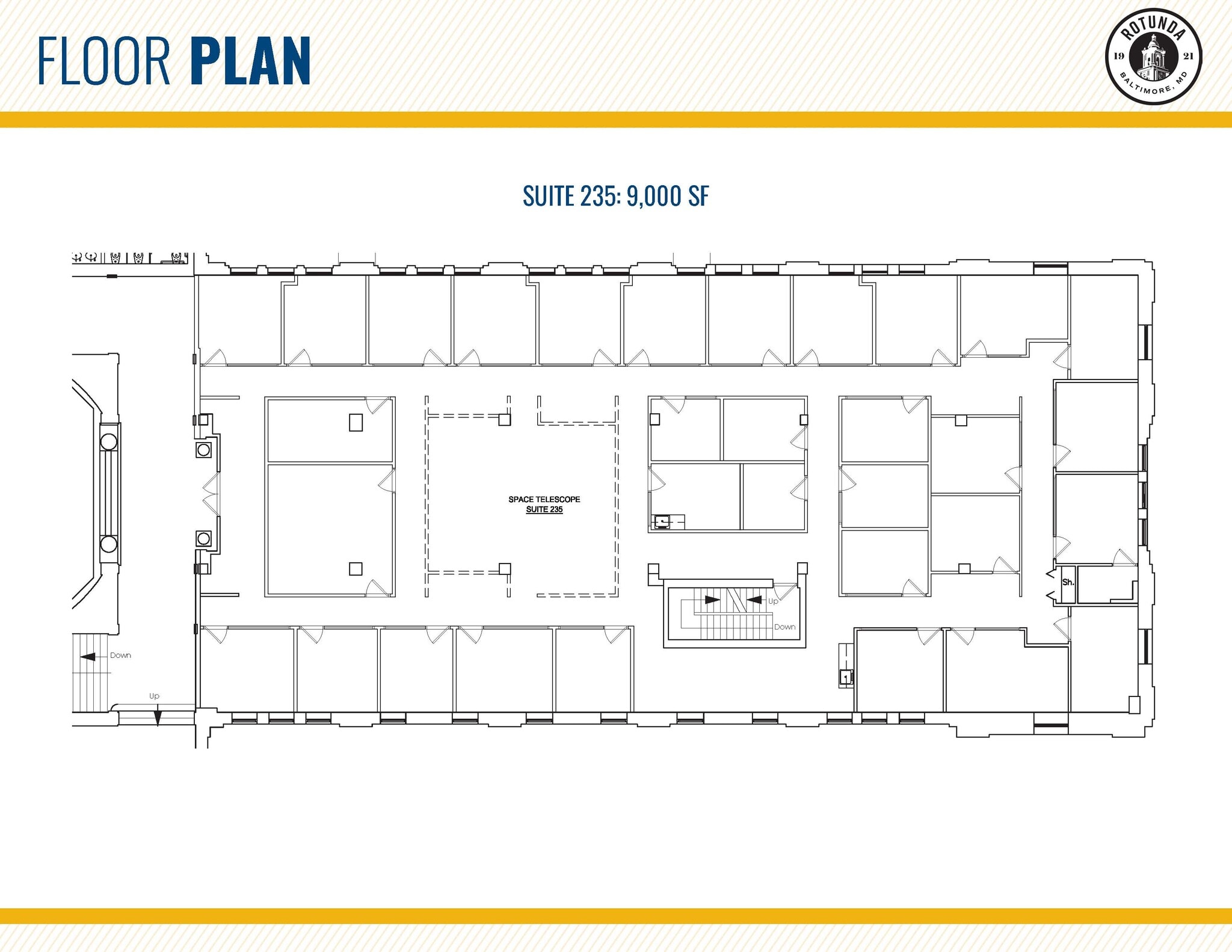 711 W 40th St, Baltimore, MD for lease Floor Plan- Image 1 of 1