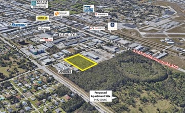 6191 Idlewild St, Fort Myers, FL - AERIAL  map view - Image1