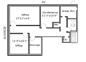 6111 Peachtree Dunwoody Rd NE, Atlanta, GA for lease Floor Plan- Image 1 of 1