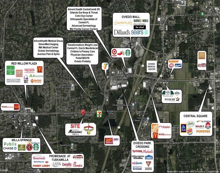 Red Bug Lake Rd & Mikler Rd, Oviedo, FL 32765 for Lease