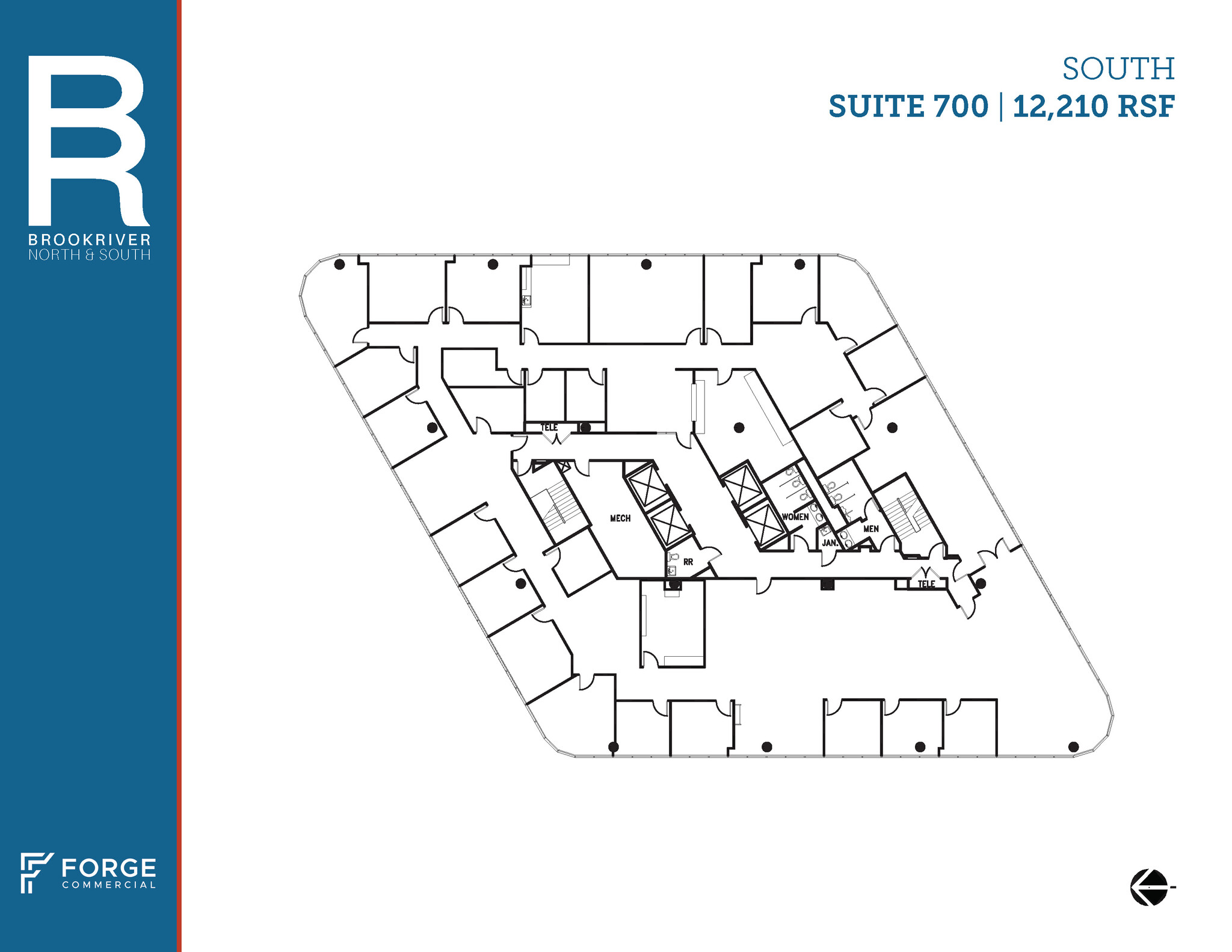 8200 Brookriver Dr, Dallas, TX for lease Floor Plan- Image 1 of 1