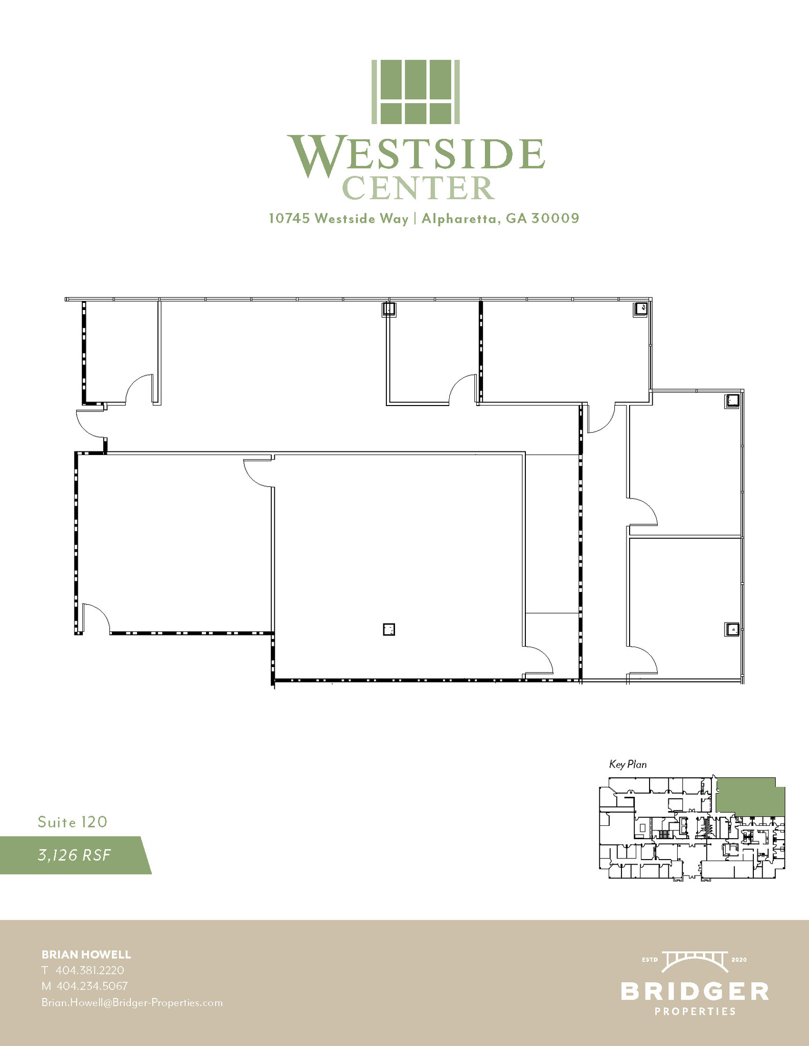 10745 Westside Way, Alpharetta, GA for lease Floor Plan- Image 1 of 1