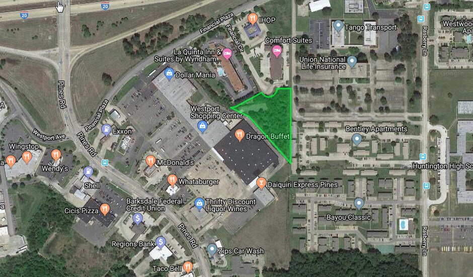 0 Financial Plaza Cir Shreveport La 71129 Commercial Land For