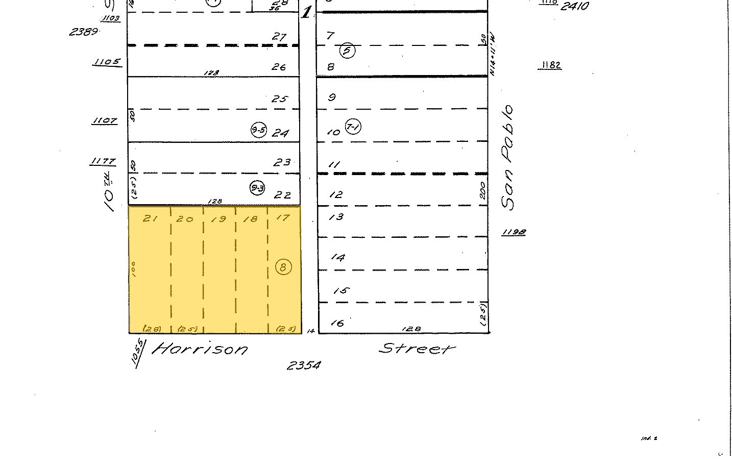 1149 10th St, Berkeley, CA for sale Plat Map- Image 1 of 1