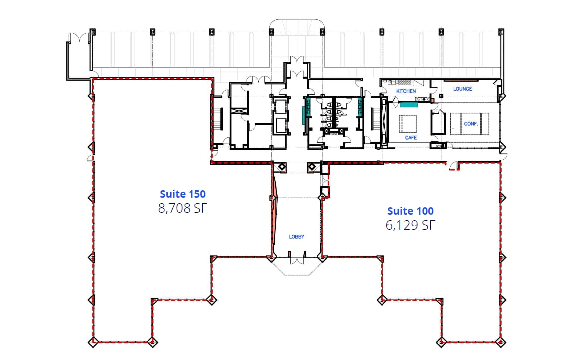 26300 Northwestern Hwy, Southfield, MI for lease Floor Plan- Image 1 of 1
