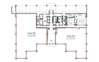 26300 Northwestern Hwy, Southfield, MI for lease Floor Plan- Image 1 of 1