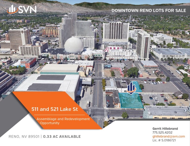 511 and 521 Lake St, Reno, NV 89501, Reno, NV for sale - Aerial - Image 1 of 1