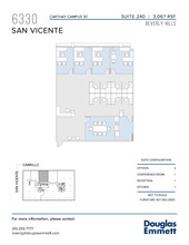 6310 San Vicente Blvd, Los Angeles, CA for lease Floor Plan- Image 1 of 1