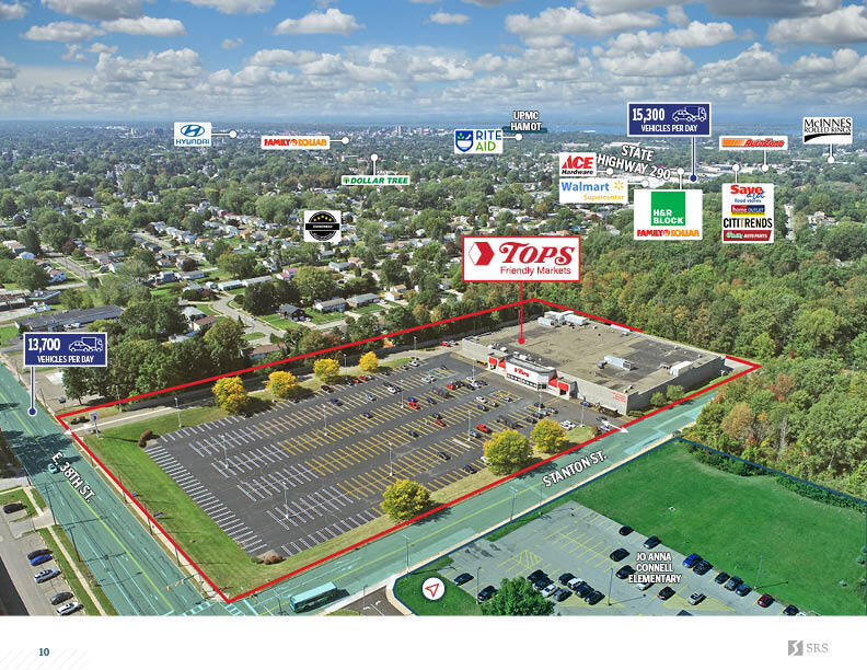 1702 E 38th St, Erie, PA 16510 Top Friendly Markets Corp Abs NNN