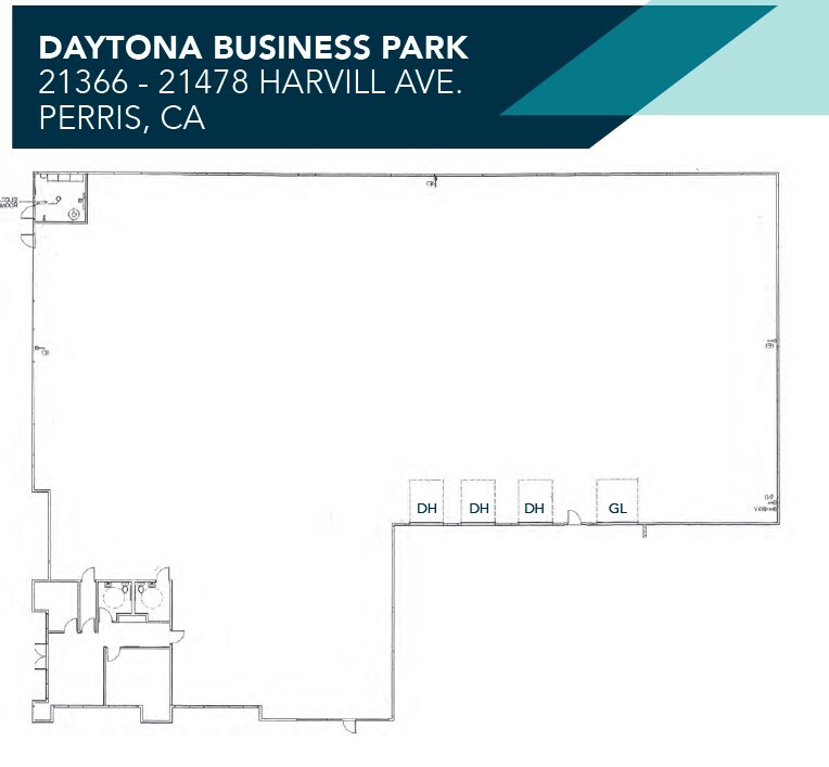 21398 Harvill Ave, Perris, CA for lease Floor Plan- Image 1 of 1