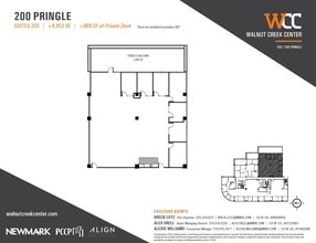 100 Pringle Ave, Walnut Creek, CA for lease Floor Plan- Image 1 of 1