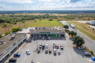 2087 W Oaklawn Rd, Pleasanton, TX - AERIAL  map view