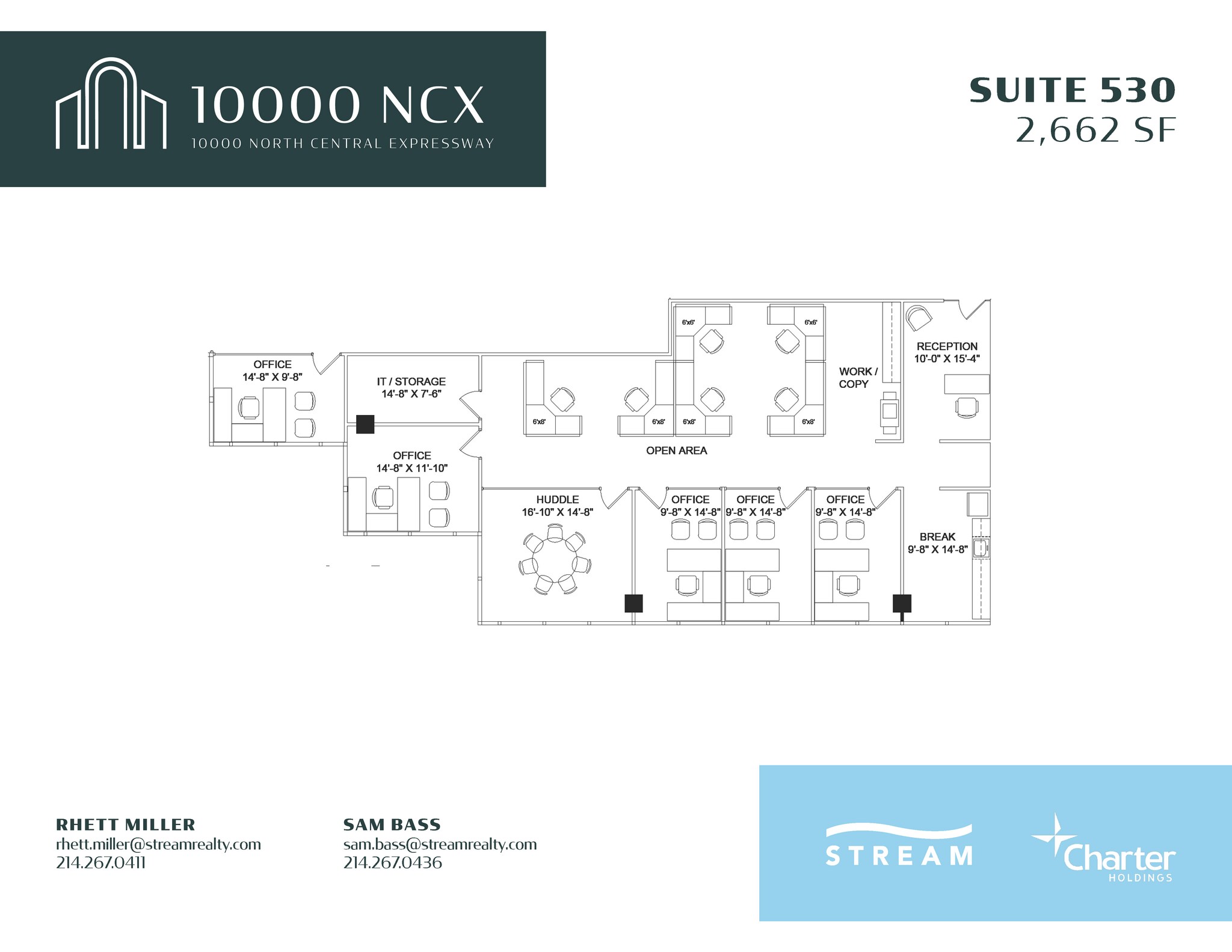 10000 N Central Expy, Dallas, TX for lease Floor Plan- Image 1 of 2