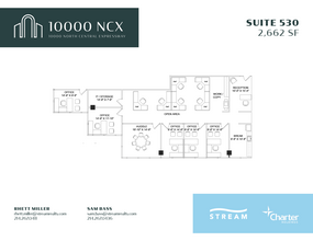 10000 N Central Expy, Dallas, TX for lease Floor Plan- Image 1 of 2