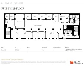 200-216 Pine St, San Francisco, CA for lease Floor Plan- Image 1 of 1