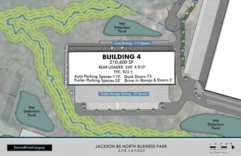 350 Raco Pky, Pendergrass, GA for lease Site Plan- Image 1 of 1