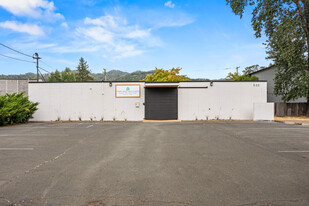 Office Building in Downtown Ukiah - Parking Garage