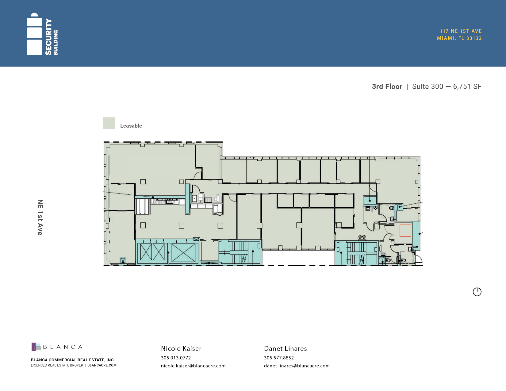 117 NE 1st Ave, Miami, FL for lease Floor Plan- Image 1 of 1